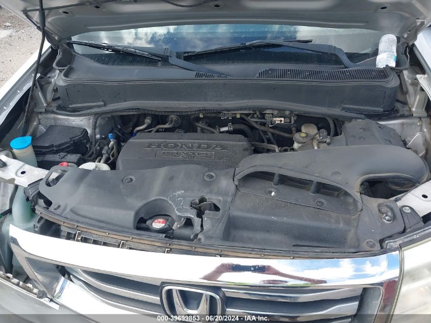 2012 Honda Pilot Ex VIN: 5FNYF3H47CB012307 Lot: 39699853