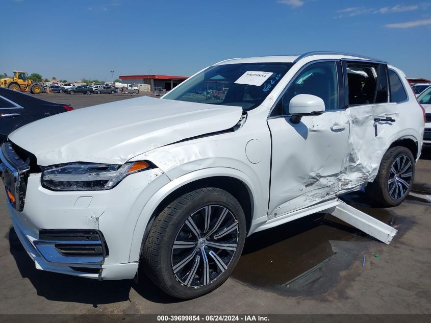 2021 Volvo Xc90 Recharge Plug-In Hybrid T8 Inscription 6 Passenger VIN: YV4BR00L8M1753300 Lot: 39699854