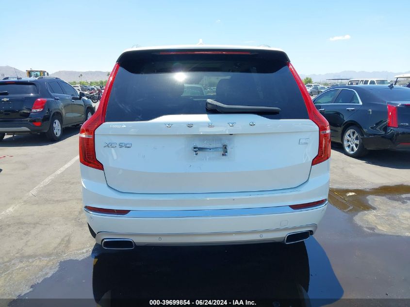 2021 Volvo Xc90 Recharge Plug-In Hybrid T8 Inscription 6 Passenger VIN: YV4BR00L8M1753300 Lot: 39699854