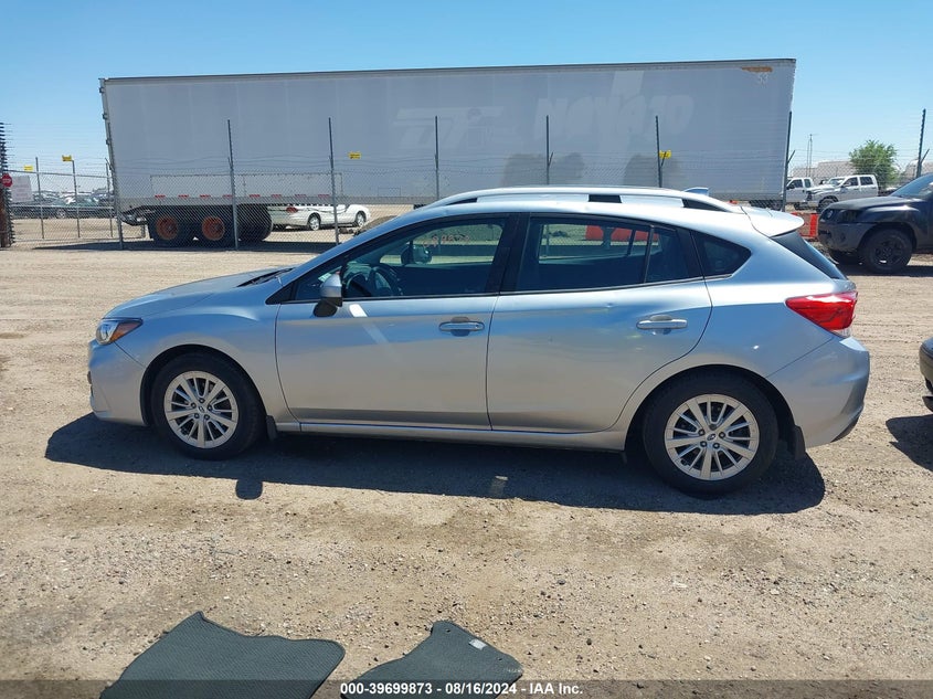 2017 Subaru Impreza 2.0I Premium VIN: 4S3GTAD66H3747865 Lot: 39699873