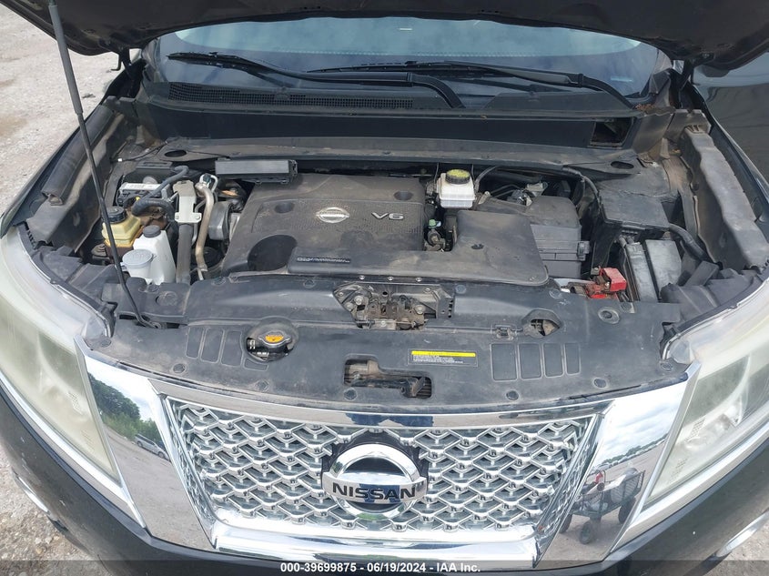 2013 Nissan Pathfinder Platinum VIN: 5N1AR2MN9DC677513 Lot: 39699875