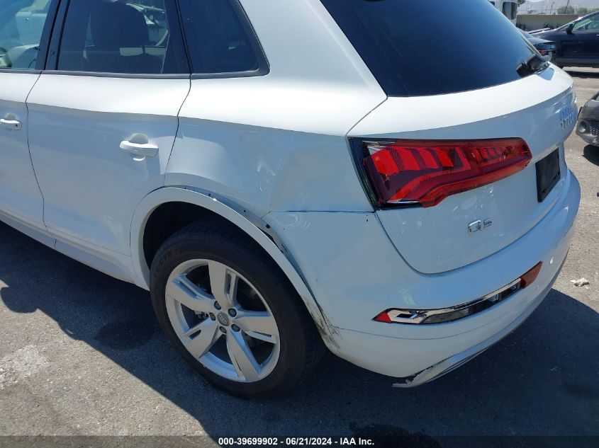 2018 Audi Q5 2.0T Premium/2.0T Tech Premium VIN: WA1ANAFY0J2209845 Lot: 39699902