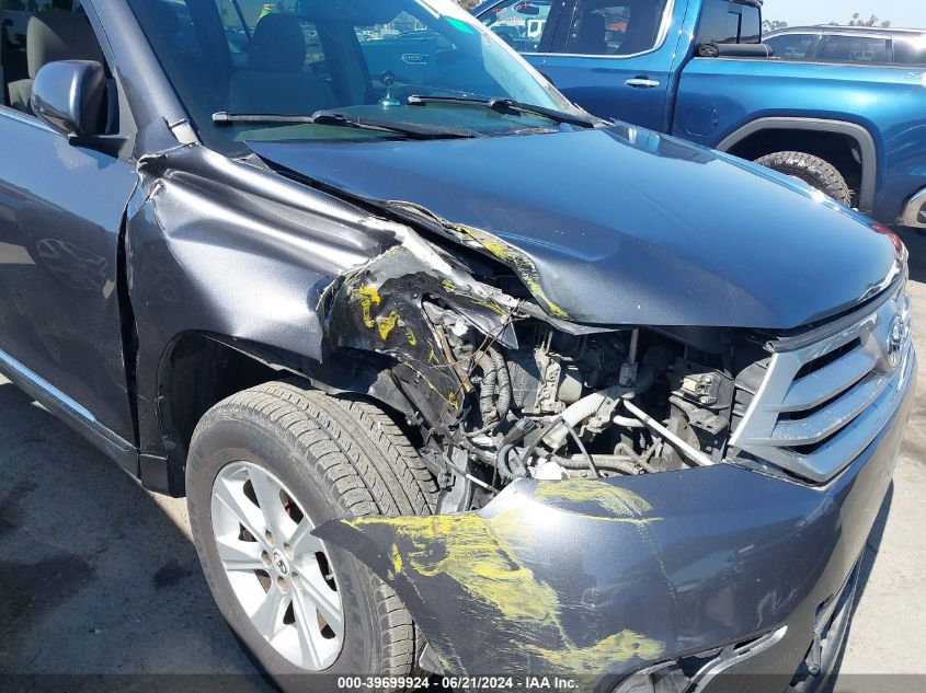 2011 Toyota Highlander Se VIN: 5TDZK3EH2BS043353 Lot: 39699924