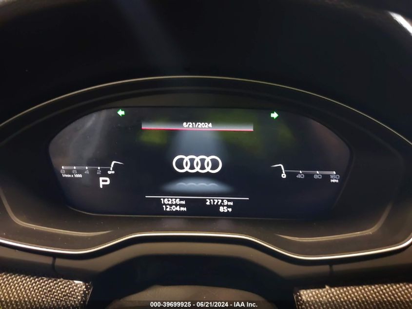 2022 Audi Sq5 Premium Plus Tfsi Quattro Tiptronic VIN: WA1B4AFY9N2110082 Lot: 39699925