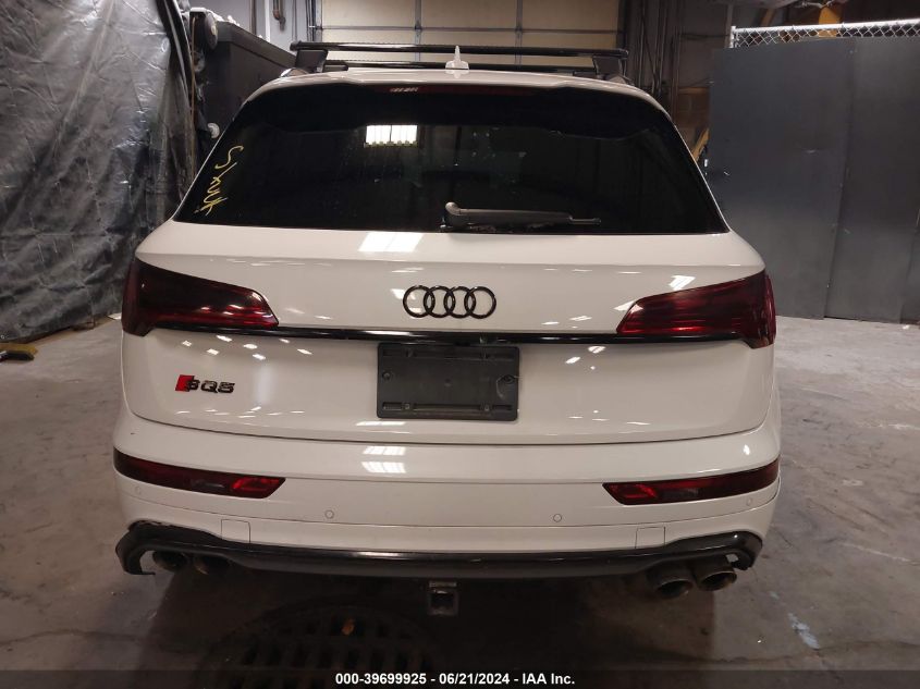 2022 Audi Sq5 Premium Plus Tfsi Quattro Tiptronic VIN: WA1B4AFY9N2110082 Lot: 39699925