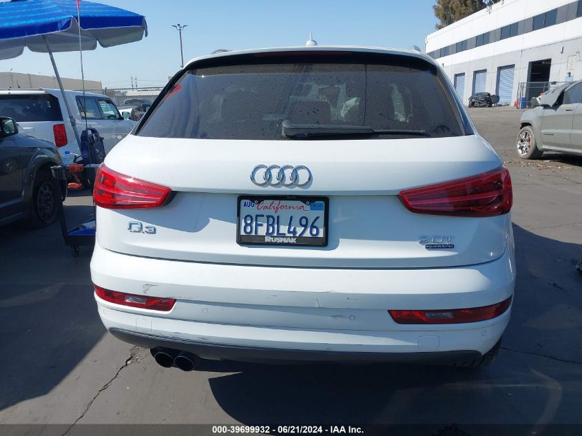 2018 AUDI Q3 PREMIUM PLUS - WA1JCCFS6JR015406