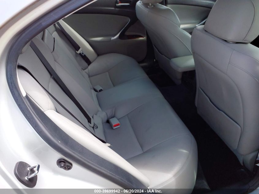 2007 Lexus Is 250 VIN: JTHBK262675036696 Lot: 39699942