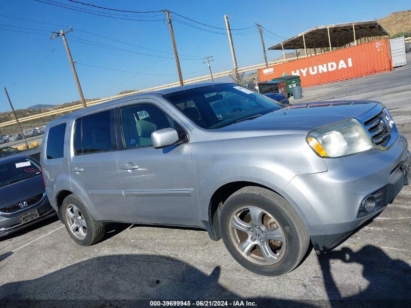 2014 Honda Pilot Ex VIN: 5FNYF4H49EB003262 Lot: 39699945