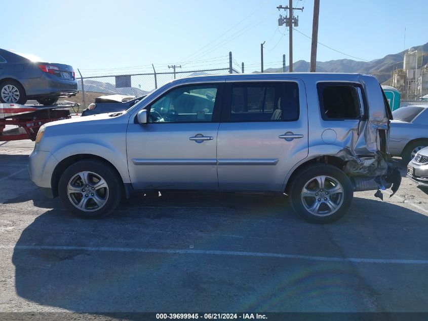 2014 Honda Pilot Ex VIN: 5FNYF4H49EB003262 Lot: 39699945