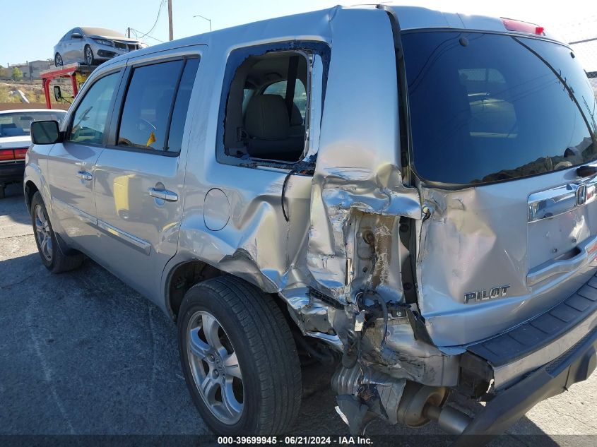 2014 Honda Pilot Ex VIN: 5FNYF4H49EB003262 Lot: 39699945