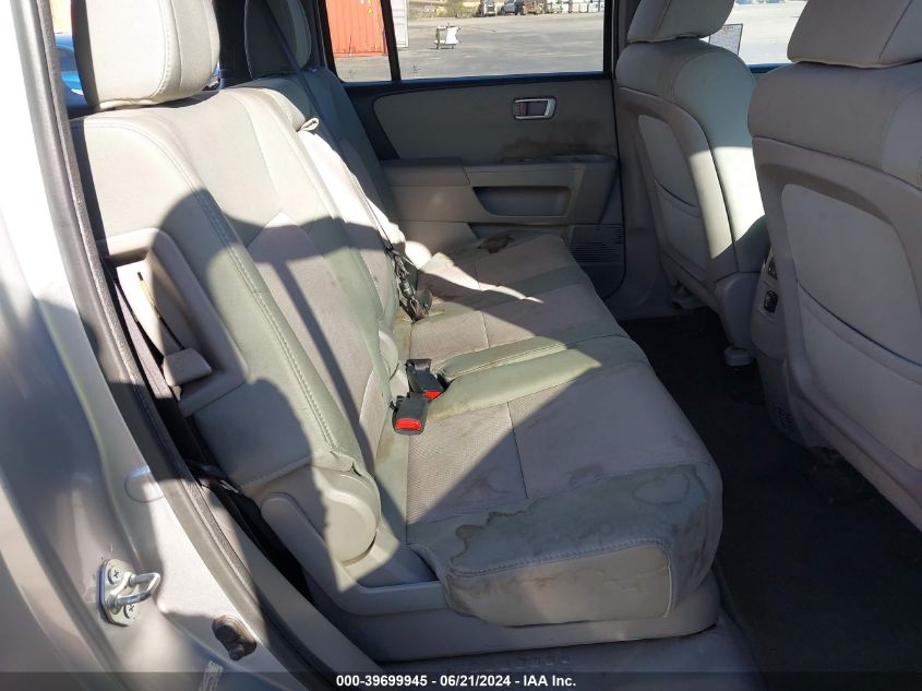 2014 Honda Pilot Ex VIN: 5FNYF4H49EB003262 Lot: 39699945