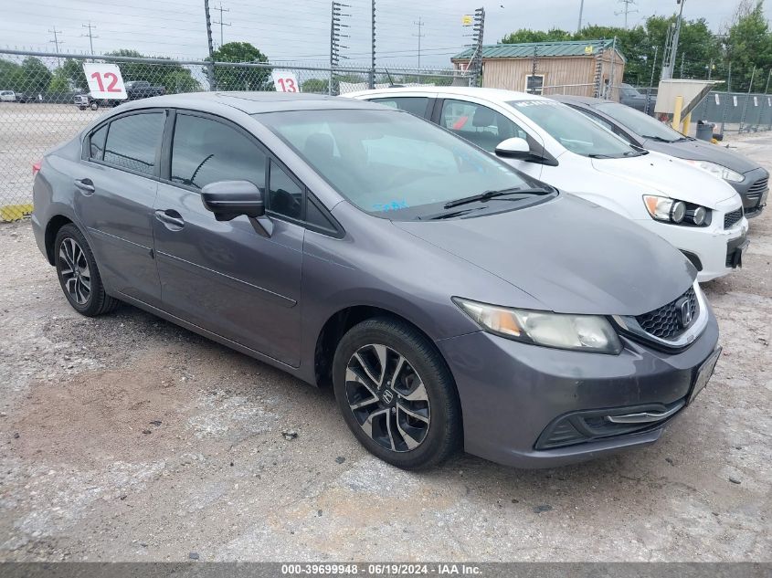 2014 Honda Civic Ex VIN: 19XFB2F8XEE016508 Lot: 39699948