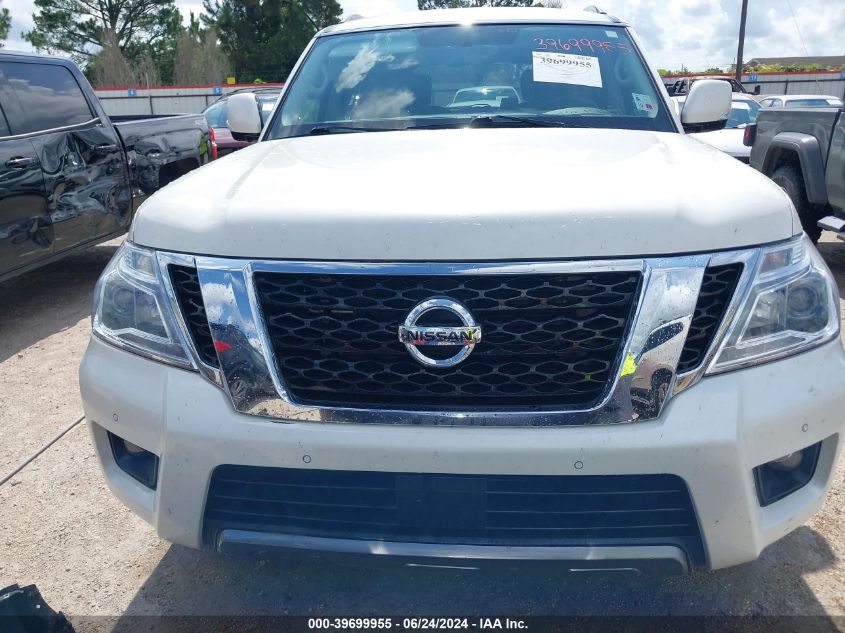 2019 Nissan Armada Sv VIN: JN8AY2ND1K9085874 Lot: 39699955