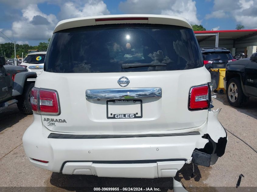 2019 Nissan Armada Sv VIN: JN8AY2ND1K9085874 Lot: 39699955