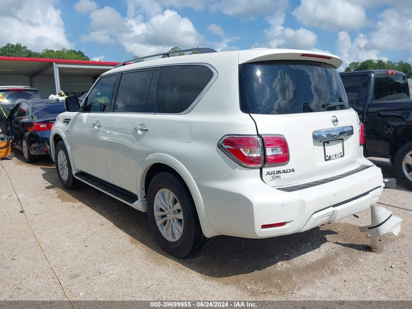 2019 Nissan Armada Sv VIN: JN8AY2ND1K9085874 Lot: 39699955