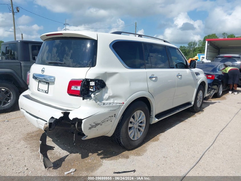 2019 Nissan Armada Sv VIN: JN8AY2ND1K9085874 Lot: 39699955
