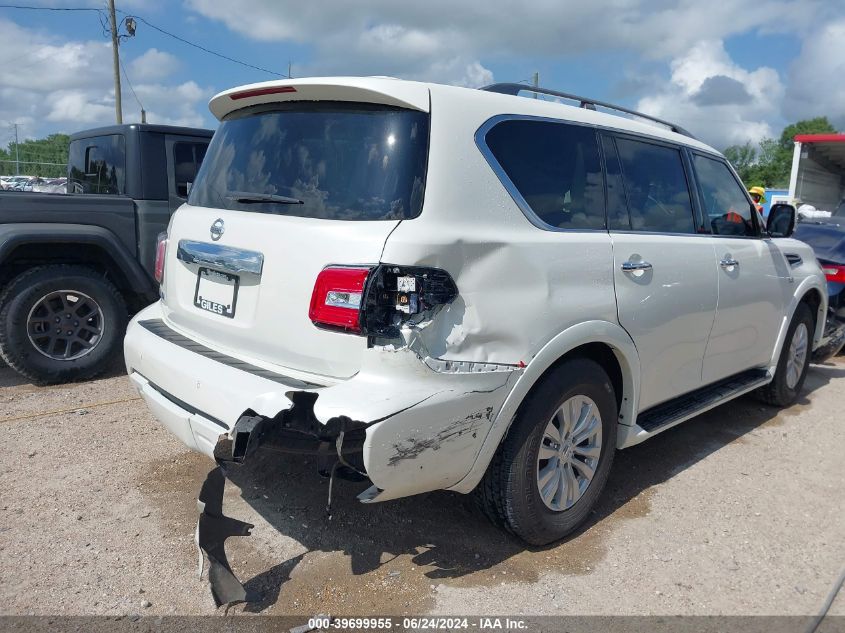 2019 Nissan Armada Sv VIN: JN8AY2ND1K9085874 Lot: 39699955