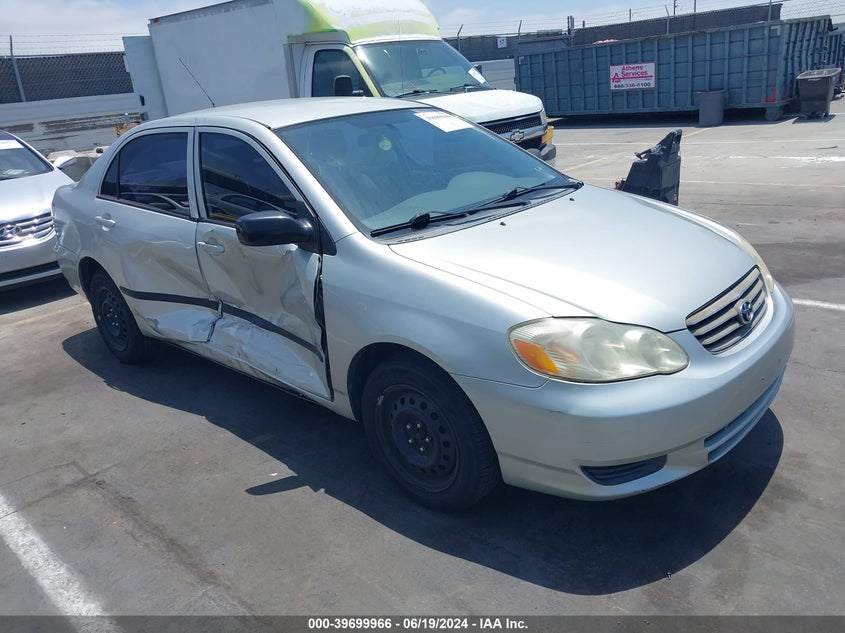 2003 Toyota Corolla Ce VIN: JTDBR32E732005519 Lot: 39699966