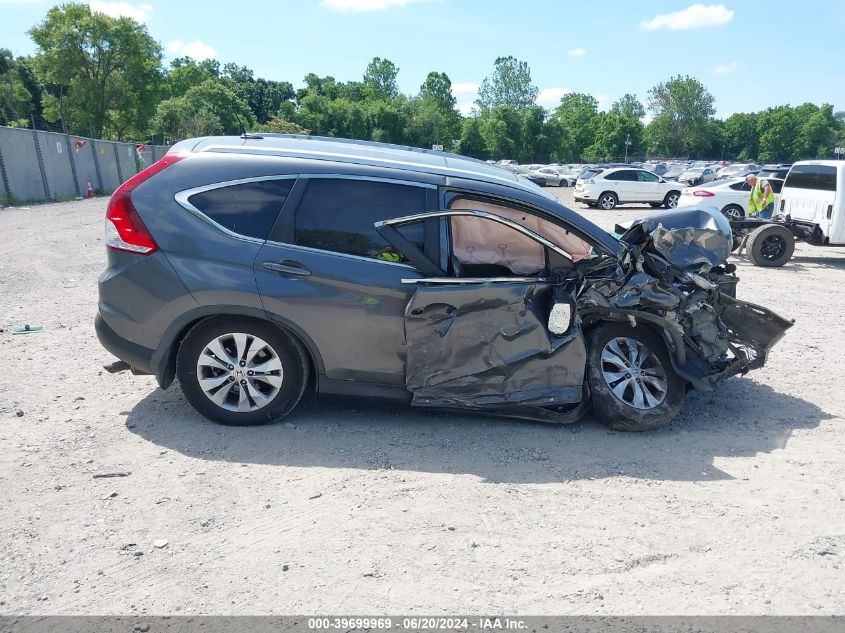 2013 Honda Cr-V Exl VIN: 2HKRM4H70DH622210 Lot: 39699969