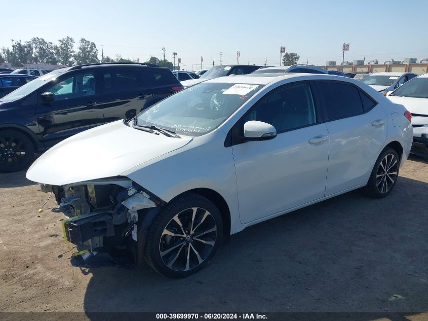 2017 Toyota Corolla Se VIN: 5YFBURHEXHP651879 Lot: 39699970