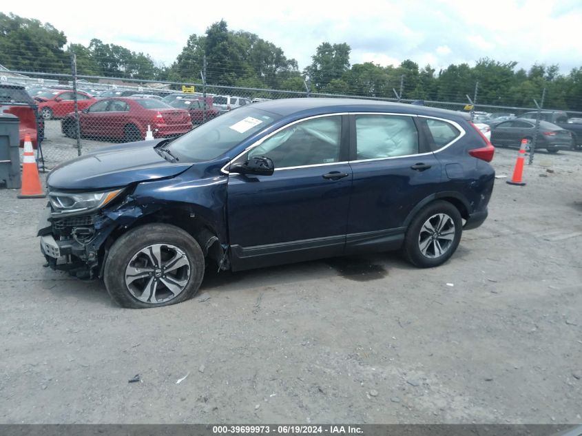 2019 Honda Cr-V Lx VIN: 5J6RW6H33KL003414 Lot: 39699973