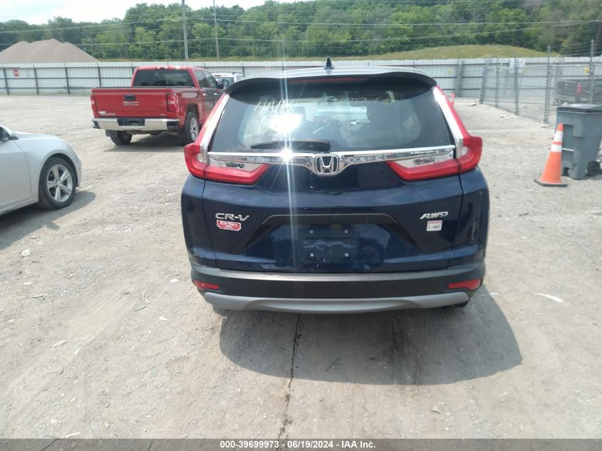 2019 Honda Cr-V Lx VIN: 5J6RW6H33KL003414 Lot: 39699973