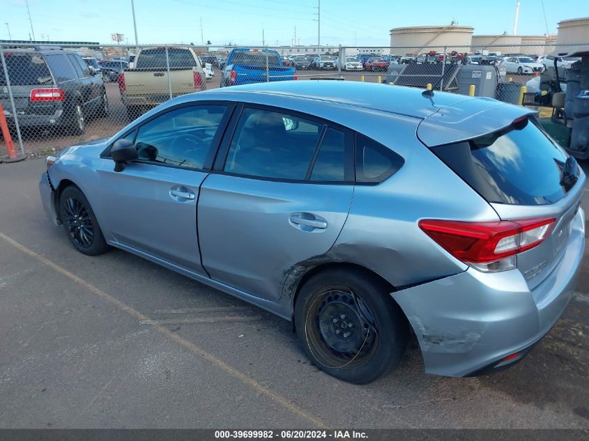 2017 SUBARU IMPREZA 2.0I - 4S3GTAA60H3718690