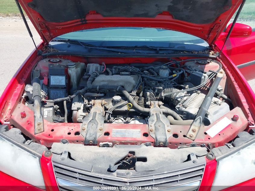 2004 Chevrolet Impala VIN: 2G1WF52E749338563 Lot: 39699991