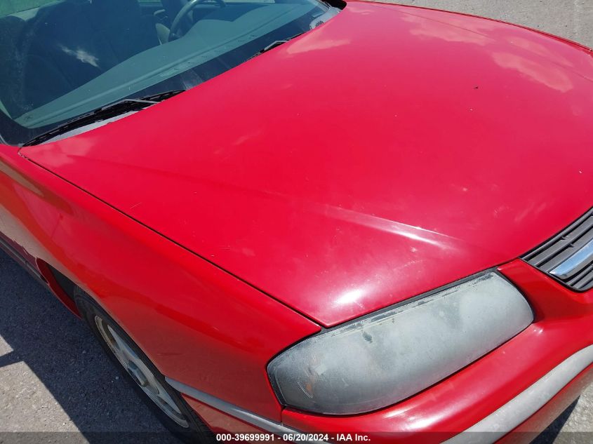 2004 Chevrolet Impala VIN: 2G1WF52E749338563 Lot: 39699991