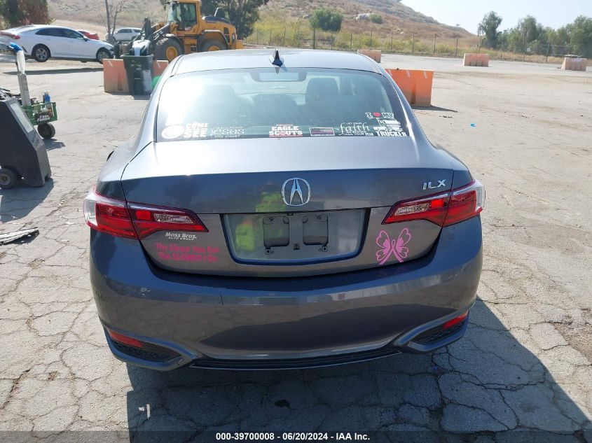 2018 Acura Ilx Premium Package/Technology Plus Package VIN: 19UDE2F75JA001225 Lot: 39700008