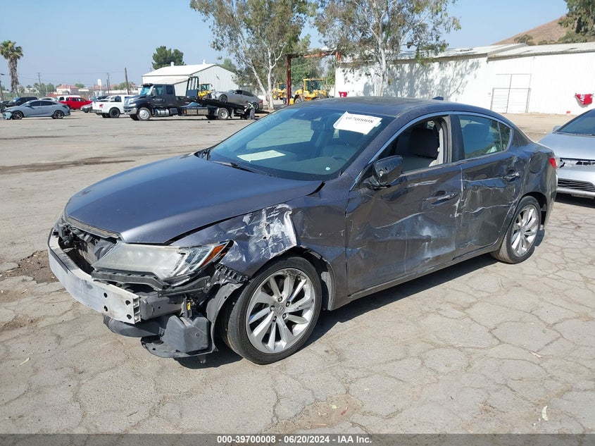 2018 Acura Ilx Premium Package/Technology Plus Package VIN: 19UDE2F75JA001225 Lot: 39700008