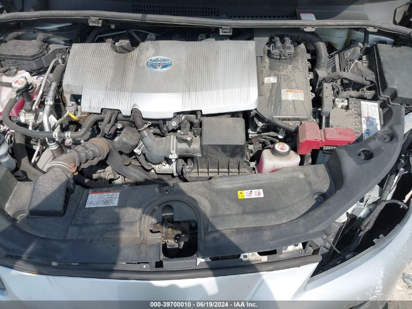 2021 Toyota Prius Xle Awd-E VIN: JTDL9MFU1M3024672 Lot: 39700010