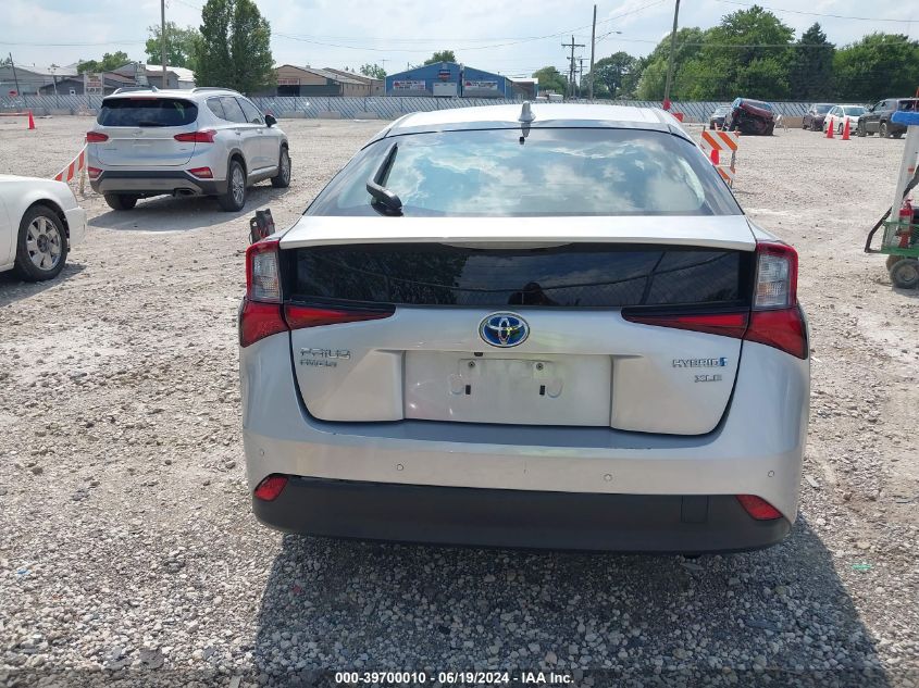 2021 Toyota Prius Xle Awd-E VIN: JTDL9MFU1M3024672 Lot: 39700010