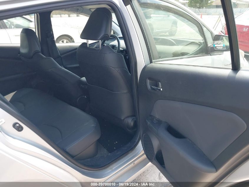 2021 Toyota Prius Xle Awd-E VIN: JTDL9MFU1M3024672 Lot: 39700010