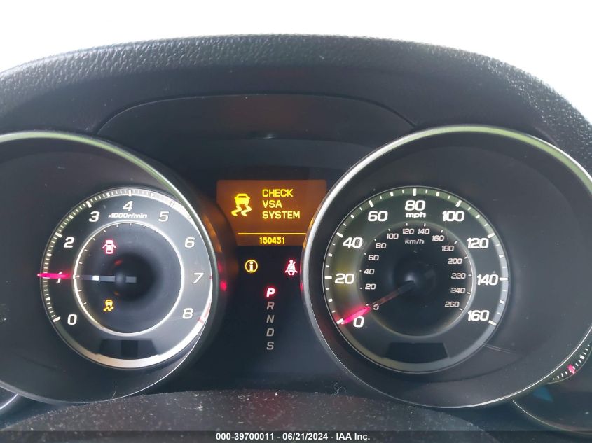 2012 Acura Mdx Advance VIN: 2HNYD2H85CH542458 Lot: 39700011