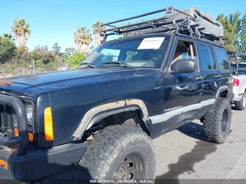 2000 Jeep Cherokee Sport VIN: 1J4FF48S7YL117388 Lot: 39700012