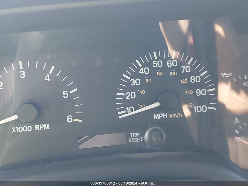 2000 Jeep Cherokee Sport VIN: 1J4FF48S7YL117388 Lot: 39700012