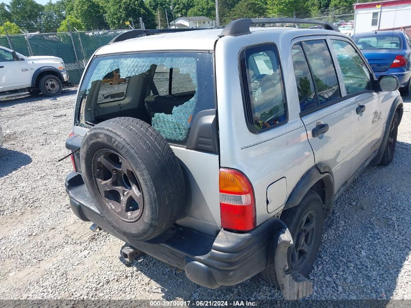 2003 Chevrolet Tracker Hard Top Zr2 VIN: 2CNBJ734336925473 Lot: 39700017