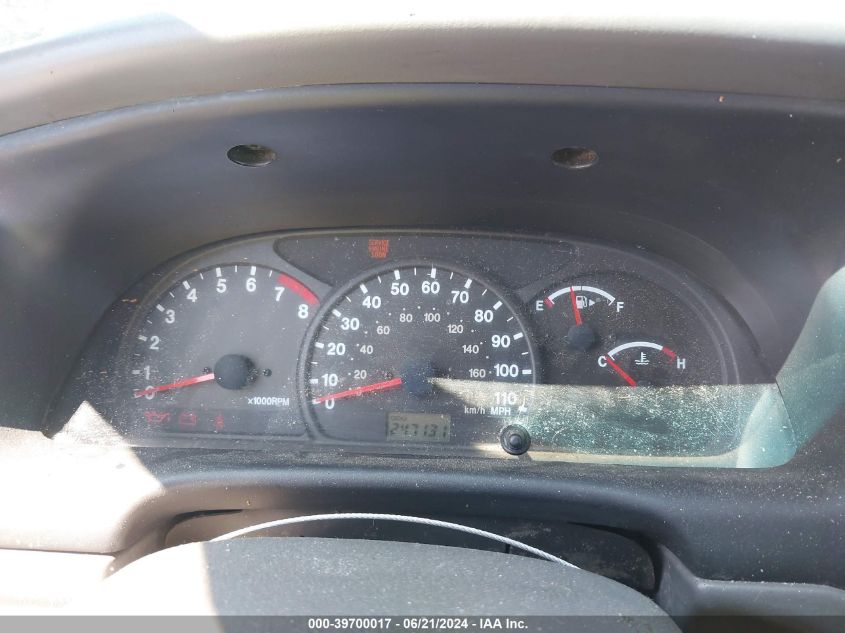 2003 Chevrolet Tracker Hard Top Zr2 VIN: 2CNBJ734336925473 Lot: 39700017