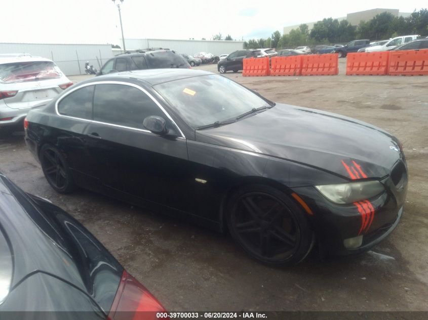 2008 BMW 328I VIN: WBAWV13578P119186 Lot: 39700033