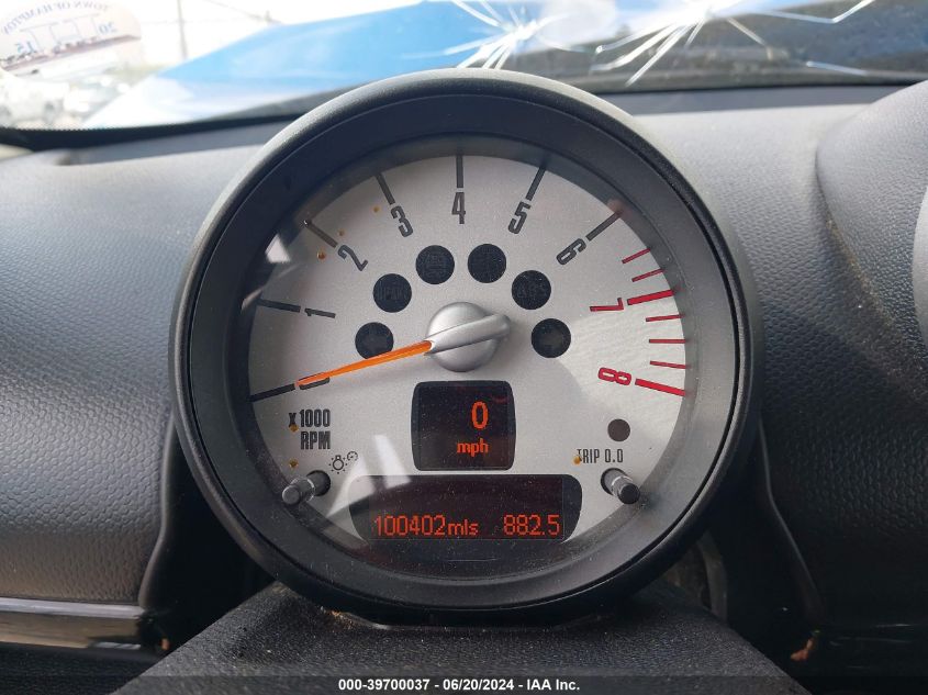 2011 Mini Cooper Countryman VIN: WMWZB3C53BWM01453 Lot: 39700037