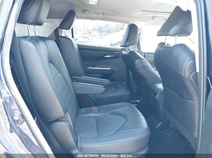 2022 Toyota Highlander Xle VIN: 5TDHZRAH7NS545229 Lot: 39700038