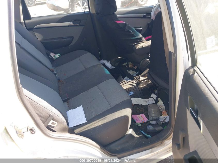 2009 Pontiac G3 VIN: KL2TD66E09B633836 Lot: 39700039