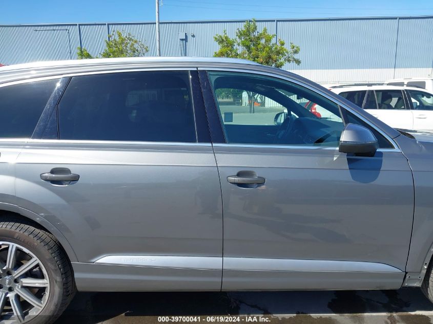 2018 Audi Q7 3.0T Premium VIN: WA1LAAF76JD028278 Lot: 39700041