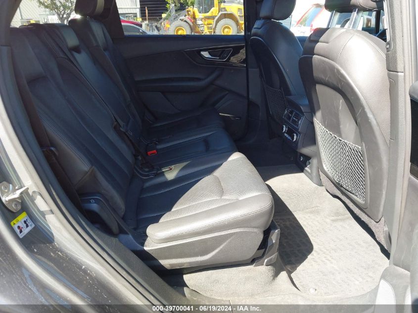 2018 Audi Q7 3.0T Premium VIN: WA1LAAF76JD028278 Lot: 39700041