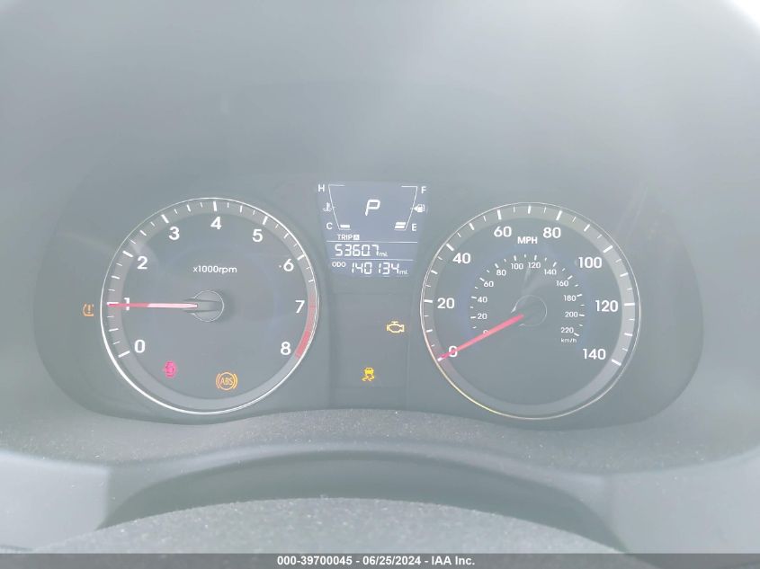 2013 Hyundai Accent Gls VIN: KMHCT4AE7DU452317 Lot: 39700045