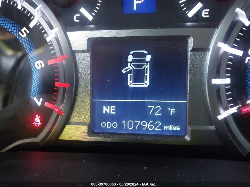 2018 Toyota 4Runner Sr5/Limited/Sr5 Premium VIN: JTEZU5JR4J5168102 Lot: 39700053