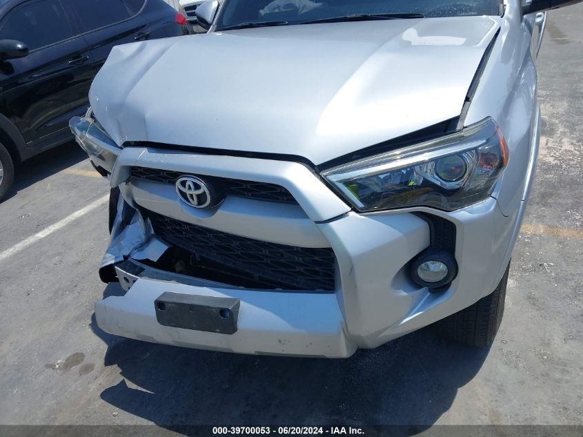 2018 Toyota 4Runner Sr5/Limited/Sr5 Premium VIN: JTEZU5JR4J5168102 Lot: 39700053