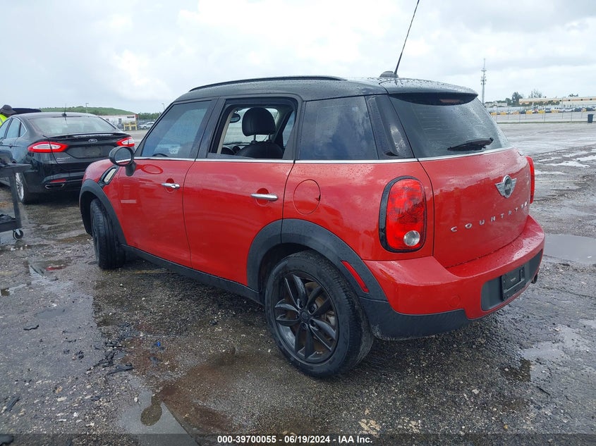 2016 Mini Countryman Cooper VIN: WMWZB3C51GWR47062 Lot: 39700055
