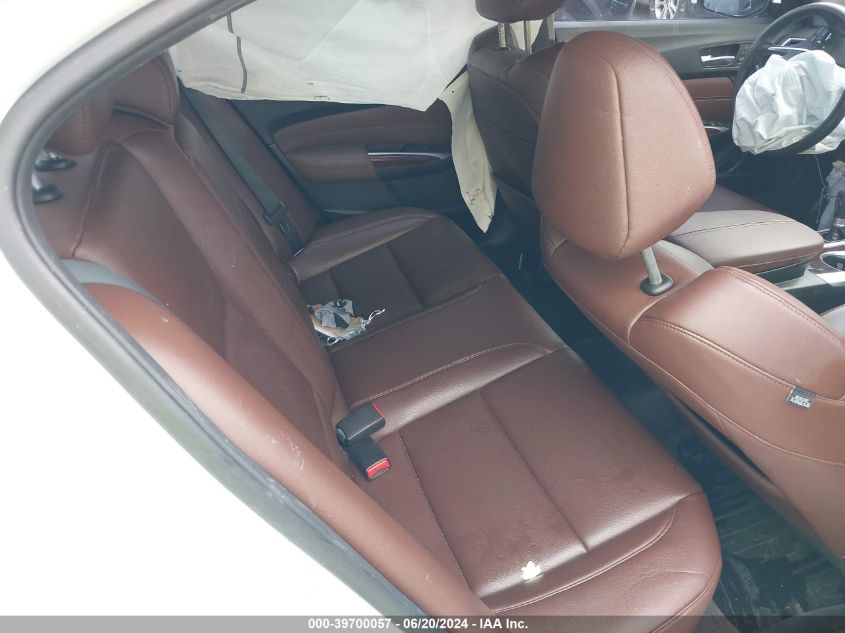 2016 Acura Tlx VIN: 19UUB1F3XGA003609 Lot: 39700057